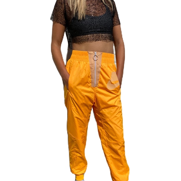 Nike Sportswear NSW Woven Loose Fit jogger pant orange S - Picture 3 of 16